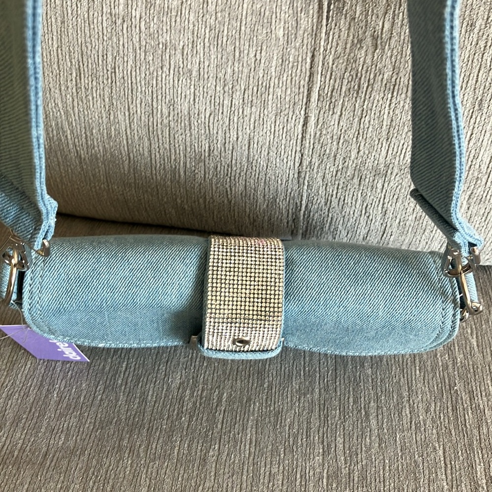 Claire’s Blue Denim Shoulder Bag - Picture 9 of 17